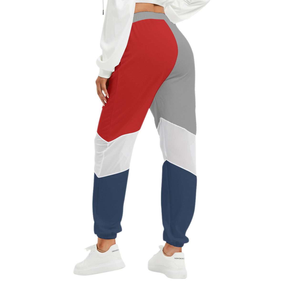 Women's Mint Collection Mesh Panelled Track Pants