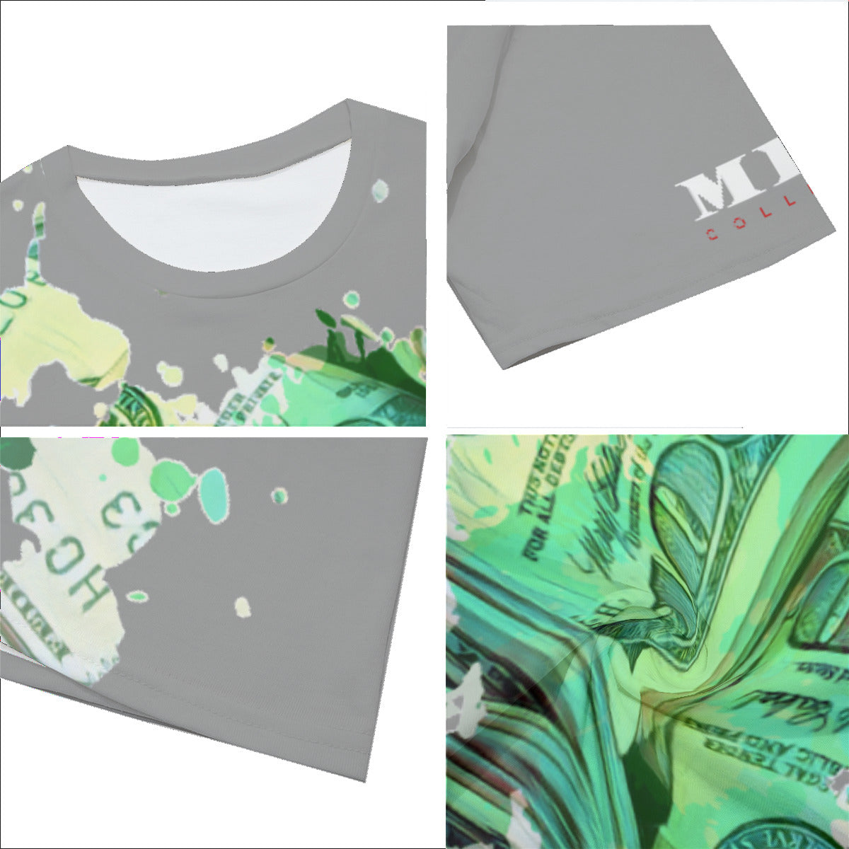Mint Collection Money Splash T-Shirt