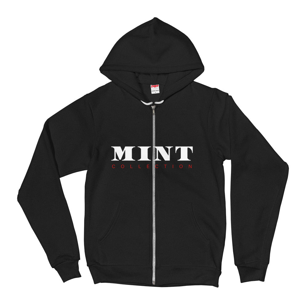 Mint Collection Black Brooklyn zip hoodie