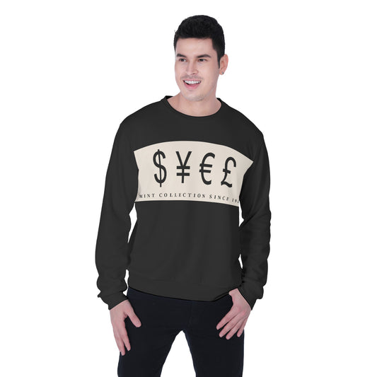 Mint Collection Currency Fleece Sweatshirt