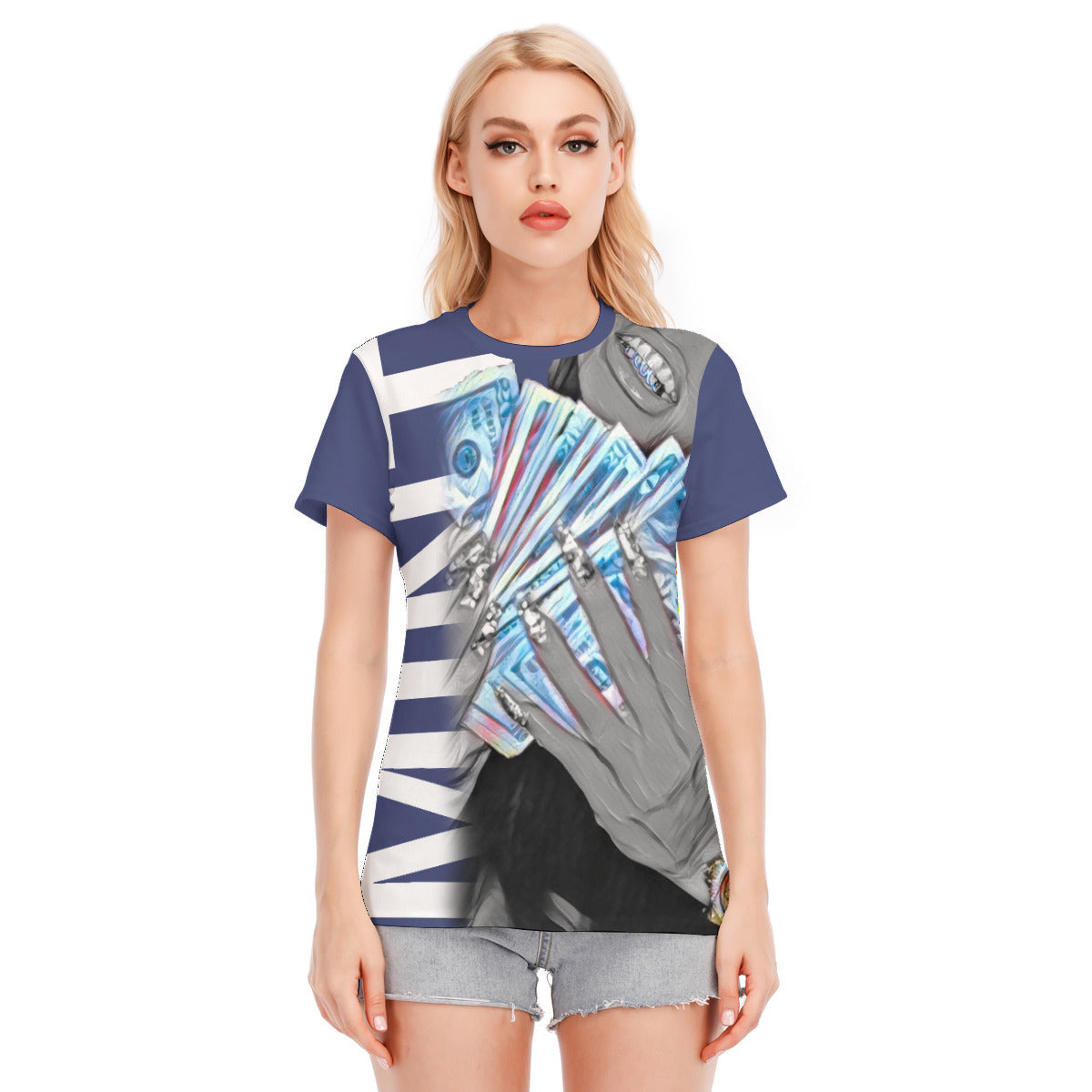 Mint Colection Women's Money Girl T-Shirt