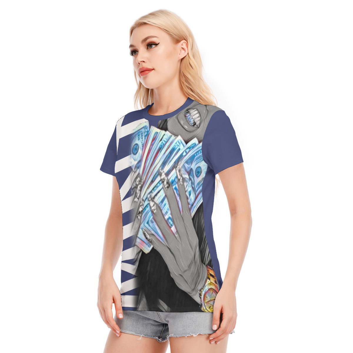 Mint Colection Women's Money Girl T-Shirt